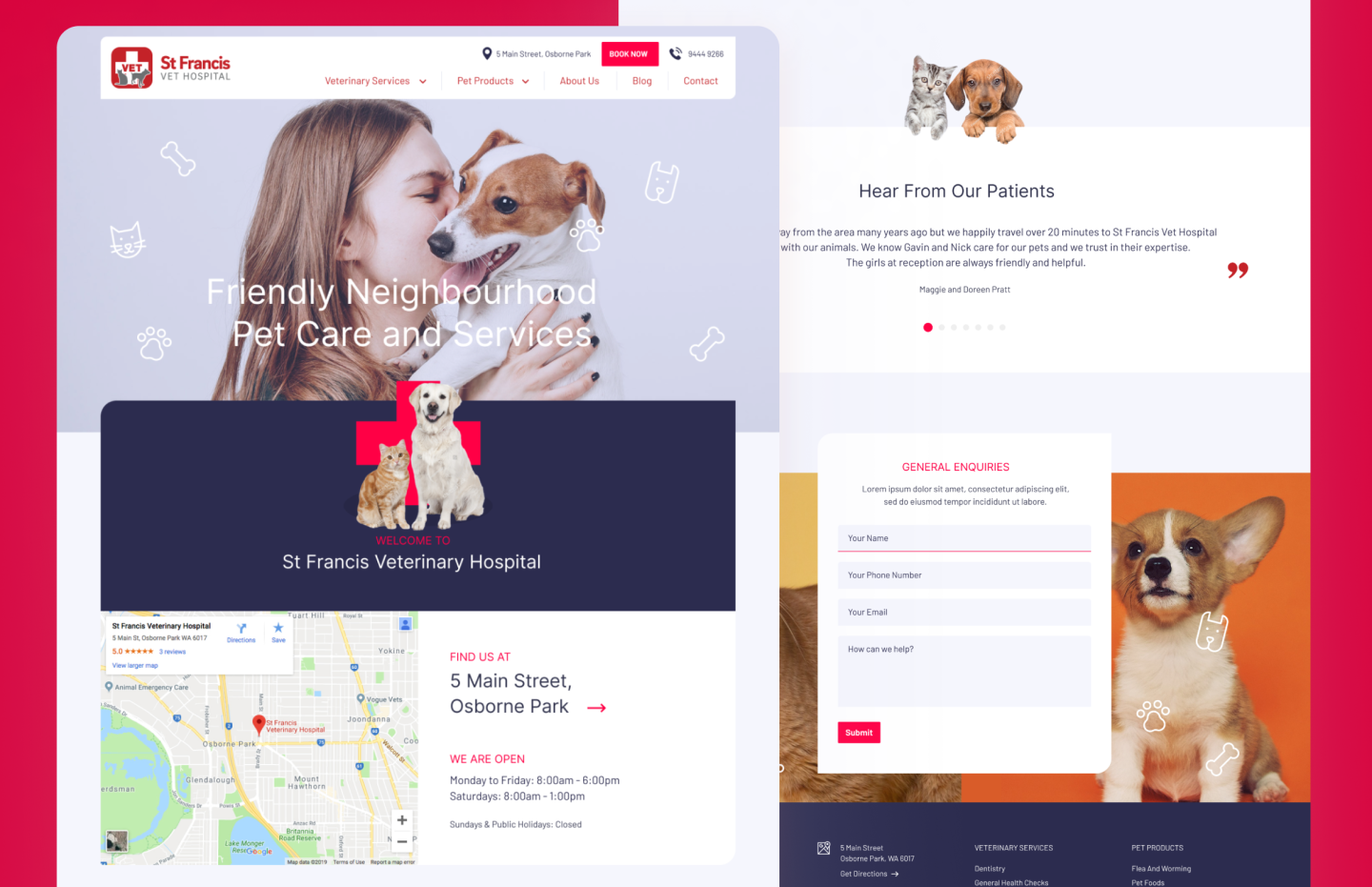 St Francis Vet Hospital Dux Digital Vet sites