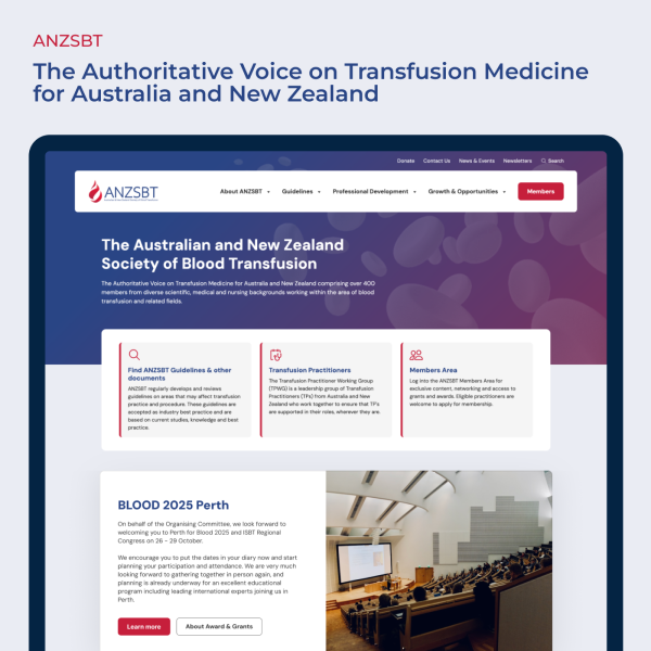 ANZSBT goes live! Image
