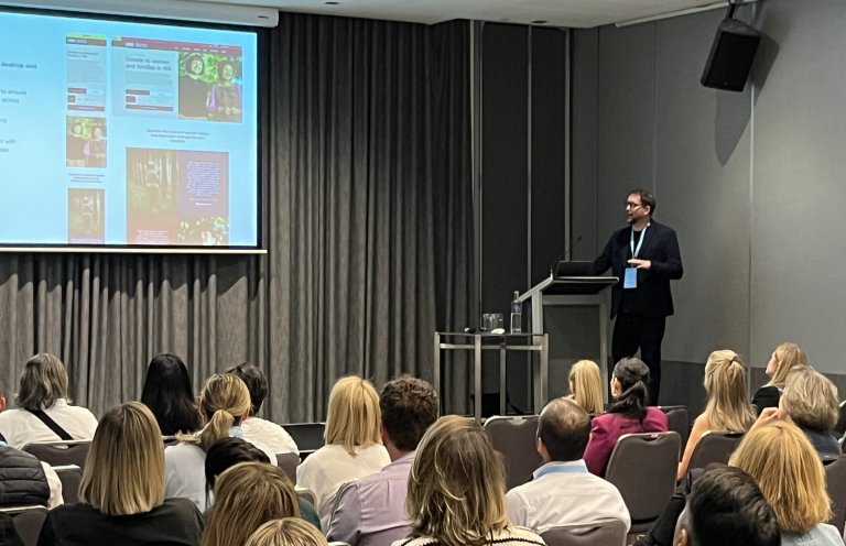 barry marelli talking at the 2025 WA Fundraising Forum