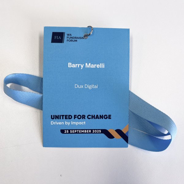 From stage fright to fundraising insights: My takeaways from the 2025 WA Fundraising Forum Image